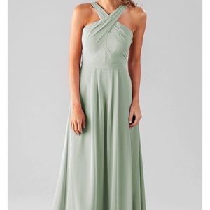 Sage Kennedy Blue Bridesmaid dress